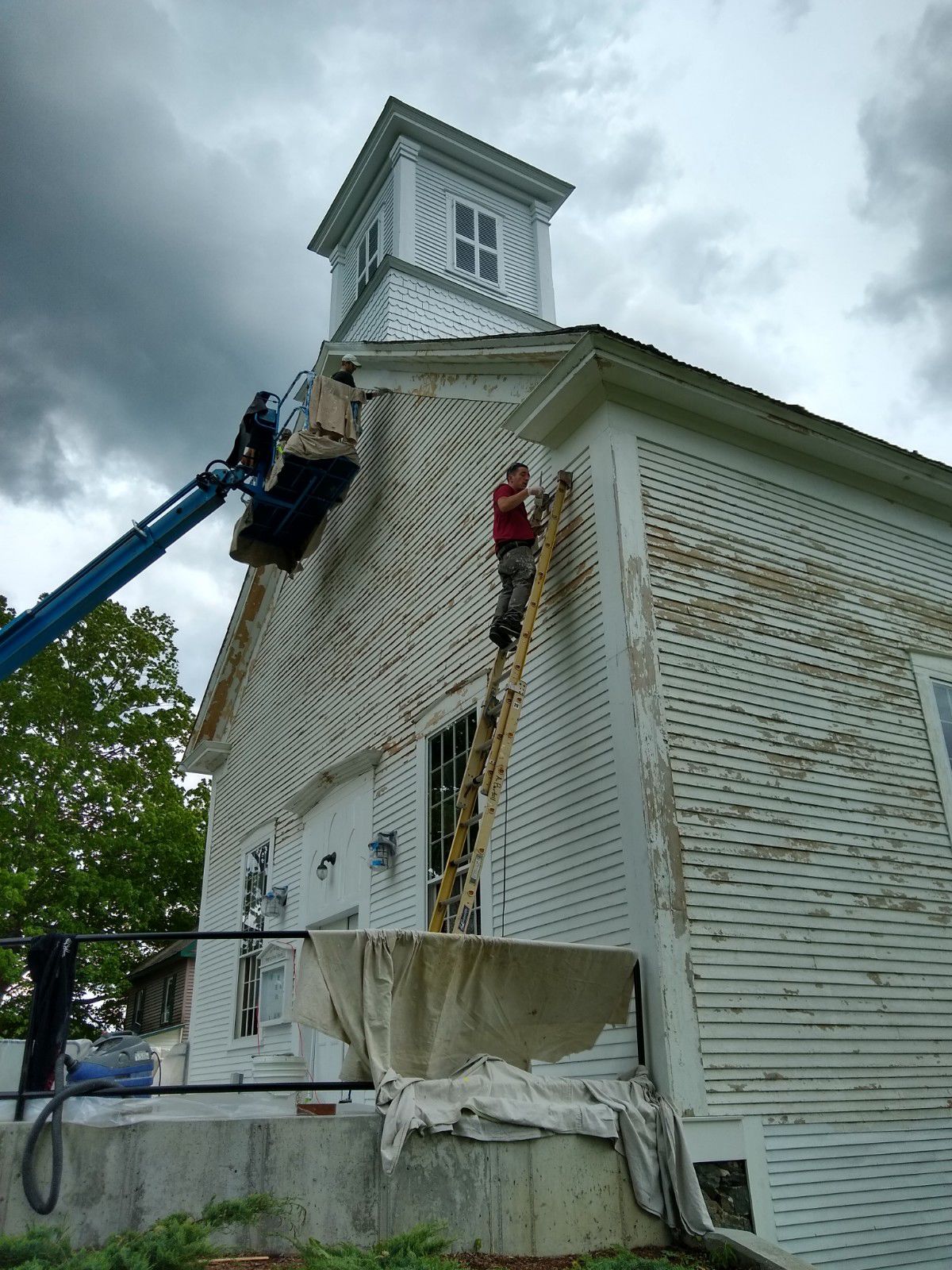 Meeting House painting